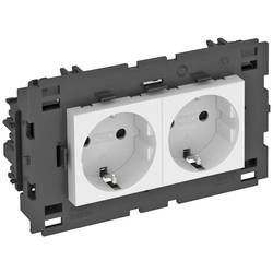 OBO Bettermann 6120432 přístrojová vložka zásuvka (š x v x h) 131 x 76 x 42 mm 1 ks bílá