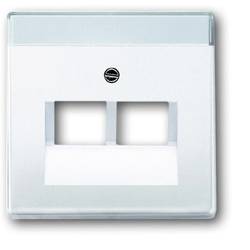Busch-Jaeger kryt zásuvky UAE-/IAE-/ISDN dopravní bílá, bílá 2CKA001710A3164 1 ks