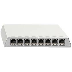 Rutenbeck PP-Cat.6A #23611108 8 portů patch panel bílá