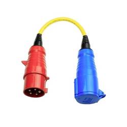 Victron Energy SHP307700300 32A/3 auf einphasigen CEE-Stecker 5P/CEE-Kupplung 3P Adaptérový kabel