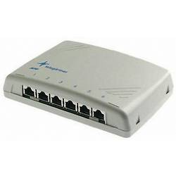 Telegärtner 100006987 6 portů síťový patch panel CAT 6 bílá osazený