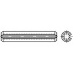 TOOLCRAFT 1068869 upínací kolíky (Ø x d) 1.5 mm x 10 mm nerezová ocel 100 ks