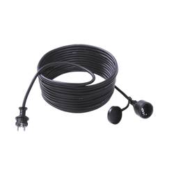 Bachmann 343171 napájecí prodlužovací kabel, černá, 10.00 m