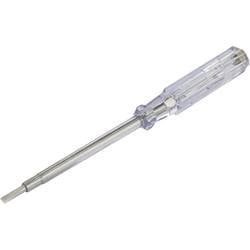 TOOLCRAFT fázová zkoušečka Šířka čepele=4 mm Délka dříku=100 mm Napětí (rozsah)=100 - 250 V/AC
