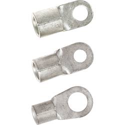 LAPP 63204115 kulaté kabelové oko Průřez (max.)=2.50 mm² Ø otvoru=4.3 mm bez izolace kov 100 ks