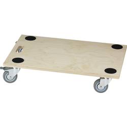 dörner + helmer 290705 Atlas Economy přepravní podvozek, max. 300 kg, 590 mm x 390 mm x 120 mm