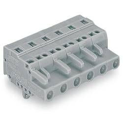 WAGO 231 zásuvkový konektor na kabel 4, rozteč 7.50 mm, 231-204/008-000, 50 ks