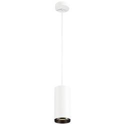 SLV NUMINOS L 1004351 LED závěsný lustr pevně vestavěné LED 28 W bílá