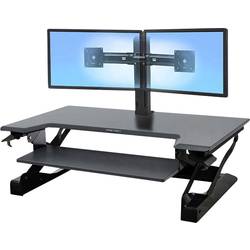 Ergotron WorkFit-TL nástavec na stůl pro práci vsedě i ve stoje Rozsah výšky: 38 cm (max) černá