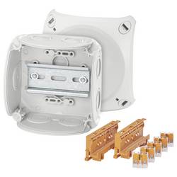 Hensel 62000232 rozbočovací krabice (d x š x v) 104 x 104 x 70 mm šedá IP66 5 ks