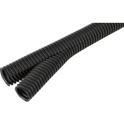 Fränkische Rohrwerke 38400600 Co-flex PP-UV 6 sw ochranný husí krk černá 6.3 mm 50 m