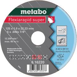 Metabo 616217000 řezný kotouč lomený 115 mm 25 ks nerezová ocel