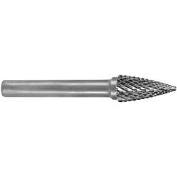 RUKO 116049 frézovací kolík tvrdokov lomený oblouk 3 mm Délka 38 mm Ø hřídele 3 mm