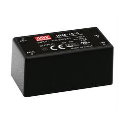 MW Mean Well IRM-15-15 AC/DC zdroj do DPS 15 V/DC 1 A 15 W