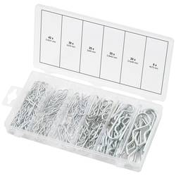KS Tools Sada pružinových závlaček, 1,8 x 33 - 3,9 x 75, 150 ks 1 ks
