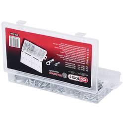 KS Tools Sada pružinových závlaček, 1,8 x 33 - 3,9 x 75, 150 ks 1 ks