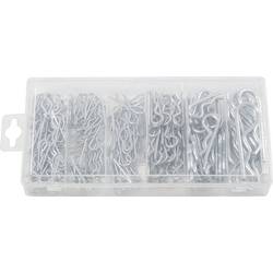 KS Tools Sada pružinových závlaček, 1,8 x 33 - 3,9 x 75, 150 ks 1 ks