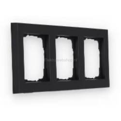 GIRA 3násobný rámeček E2, Stamdard 55 antracitová 0213 23