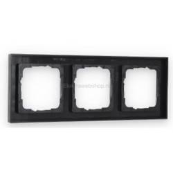 GIRA 3násobný rámeček E2, Stamdard 55 antracitová 0213 23