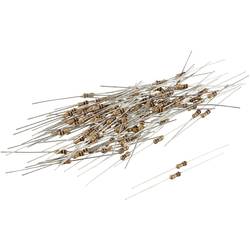 TRU COMPONENTS 1583635 TC-CFR0W4J0392KIT203 uhlíkový rezistor 3.9 kΩ axiální 0207 0.25 W 5 % 100 ks