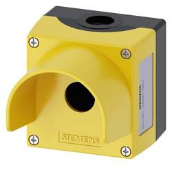 Siemens 3SU1801-0AA00-0AC2 prázdné pouzdro 1 instalační pozice, s ochranným límcem (d x š x v) 85 x 85 x 112.5 mm žlutá 1 ks
