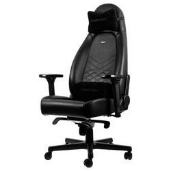 Noblechairs noblechairs ICON Gaming Stuhl - schwarz/schwarz herní židle černá