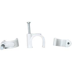 Kopp 347804088 hřebíkové příchytky 347804088 Průměr kabelového svazku (rozsah) 10 do 14 mm šedá 50 ks