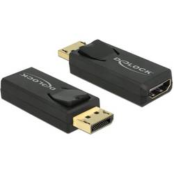 Delock 65571 DisplayPort / HDMI adaptér [1x zástrčka DisplayPort - 1x HDMI zásuvka] černá