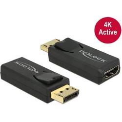 Delock 65573 DisplayPort / HDMI adaptér [1x zástrčka DisplayPort - 1x HDMI zásuvka] černá