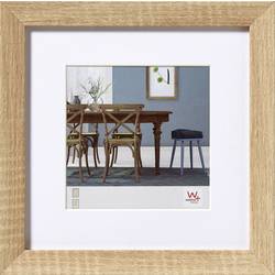 walther+ design EF440E vyměnitelný fotorámeček Formát papíru: 40 x 40 cm (š x v) 40 cm x 40 cm dub