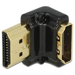Delock 65662 HDMI adaptér [1x HDMI zásuvka - 1x HDMI zástrčka] černá