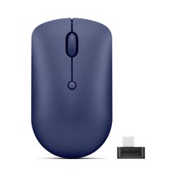 Lenovo 540 optická drátová myš, bezdrátový, bezdrátový, 4 tlačítko, 2400 dpi, modrá