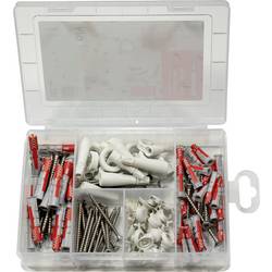 Fischer 577062 easyDIY EasyHook Box s výběrem hmoždinek 113 ks