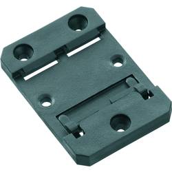 Weidmüller MTA 45 BK montážní adaptér (d x š x v) 68 x 48 x 8 mm, černá, 30 ks