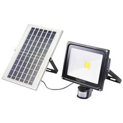 Sygonix SY-5461112 solární bodové osvětlení s PIR detektorem 50 W neutrální bílá černá