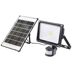 Sygonix SY-5461110 solární bodové osvětlení s PIR detektorem 30 W neutrální bílá černá