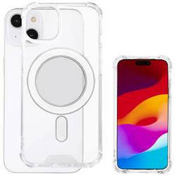 4Smarts Hybrid Case Ibiza zadní kryt na mobil Apple iPhone 15 transparentní indukční nabíjení 540587