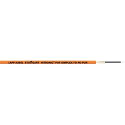 LAPP 28320001/100 optický kabel POF Hitronic POF 980/1000 µ Simplex oranžová 100 m