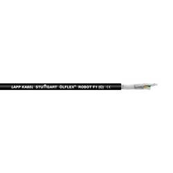 LAPP 29691/1000 kabel pro energetické řetězy ÖLFLEX® ROBOT F1 4 G 1.5 mm² + 2 x 1 mm² černá 1000 m