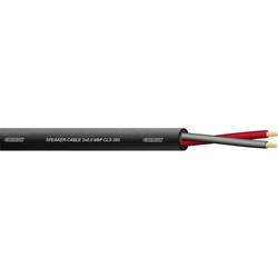 Cordial CLS 260 Black 500 reproduktorový kabel 2 x 6 mm² černá metrové zboží