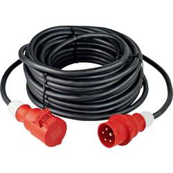 AS Schwabe 61360 napájecí prodlužovací kabel, 16 A, černá, 5.00 m