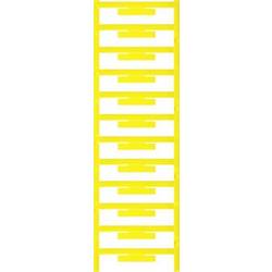 Group marker, Terminal markers, MultiCard, 33,3 x 5 mm, Polyamide, Colour: Yellow WAD 5 MC B GE/SW 1120450000 žlutá Weidmüller 48 ks