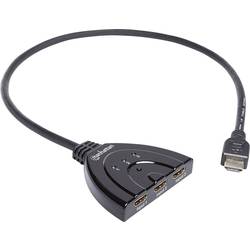 Manhattan Manhattan 207843 conmutador de vÃƒÆ’Ã‚Â­deo HDMI (HDMI Switch 3-Port, 1080p, Con 3 porty HDMI přepínač 1920 x 1080 Pixel