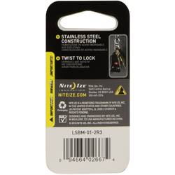NITE Ize NI-LSBM-11-2R3 MicroLock S-Biner 2 35 mm x 15 mm x 7 mm 2 ks
