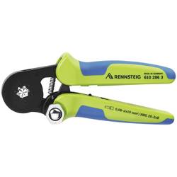 Rennsteig Werkzeuge Crimpzange 180mm 0,08-2x10mm² für 6kant-Crimpprofil 610 286 3 krimpovací kleště dutiny na kabely, 0.08 do 16 mm²