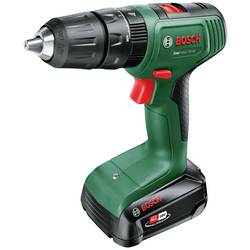 Bosch Home and Garden aku příklepový šroubovák, 18 V, 1.5 Ah Li-Ion vč. 2x aku, vč. nabíječky, kufřík, vč. příslušenství, 06039D810D