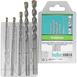 Heller Tools ProXtreme 28264 2 tvrdý kov sada vrtáku do betonu 5dílná 4 mm, 5 mm, 6 mm, 8 mm, 10 mm trojhranná násada 1 sada
