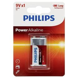 Philips Power 6LR61 baterie 9 V alkalicko-manganová 9 V 1 ks