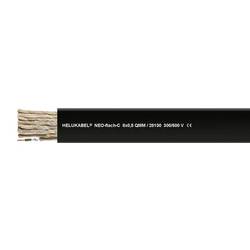 Helukabel 28100-100 plochý kabel 8 G 1.5 mm², 100 m, černá