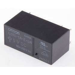 Omron, G5RL-1A-E-LN-DC5 napájecí relé, monostabilní, 1 cívka, 250 V/AC, 24 V/DC, 16 A, 1 ks